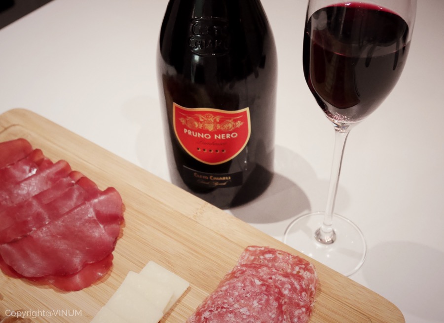 VINUM Lambrusco with cold meats