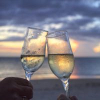 VINUM beach-champagne