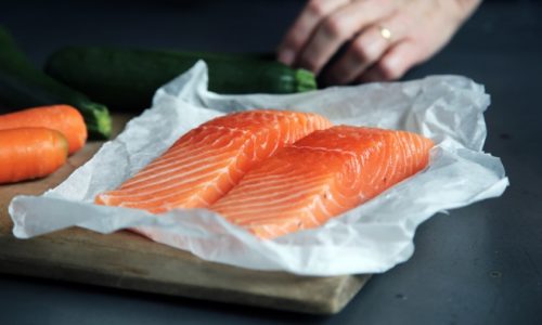 Salmon-preparation